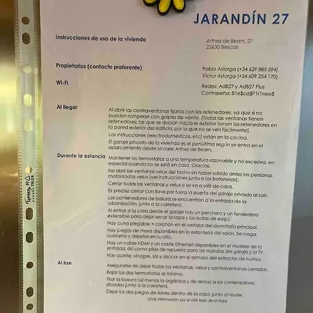 Jarandin 27 - Adosado Familiar En * Biescas (Aragon)